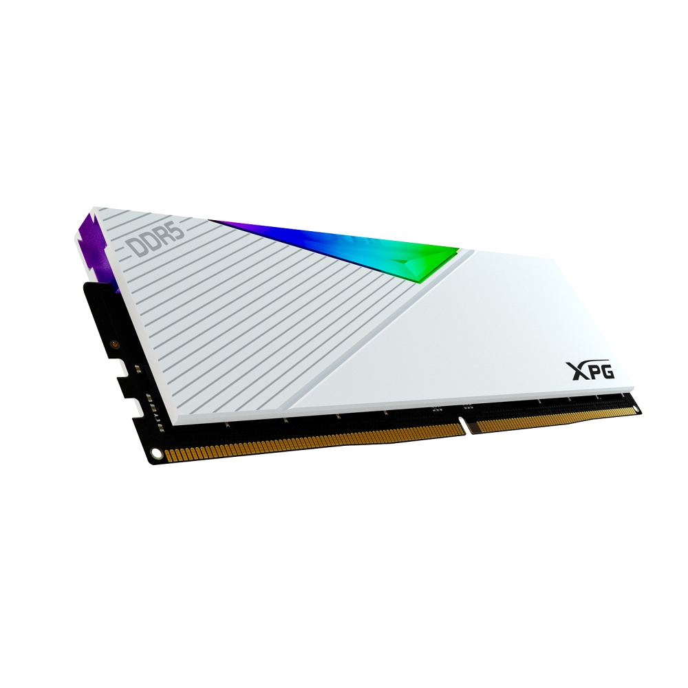 XPG Lancer DDR5 32GB (2x16GB) 5600Mhz - Desktop Memory RAM - White