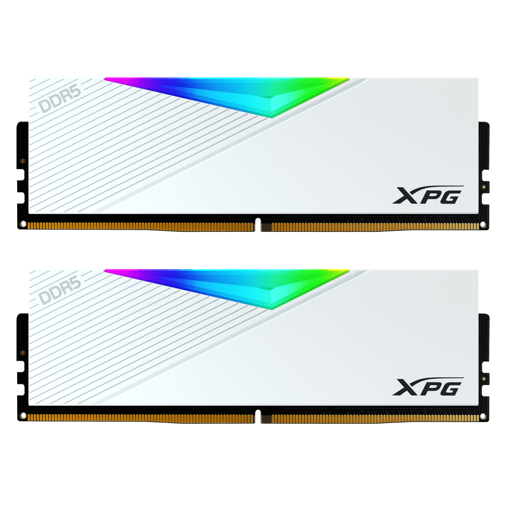 XPG Lancer DDR5 32GB (2x16GB) 5600Mhz - Desktop Memory RAM - White
