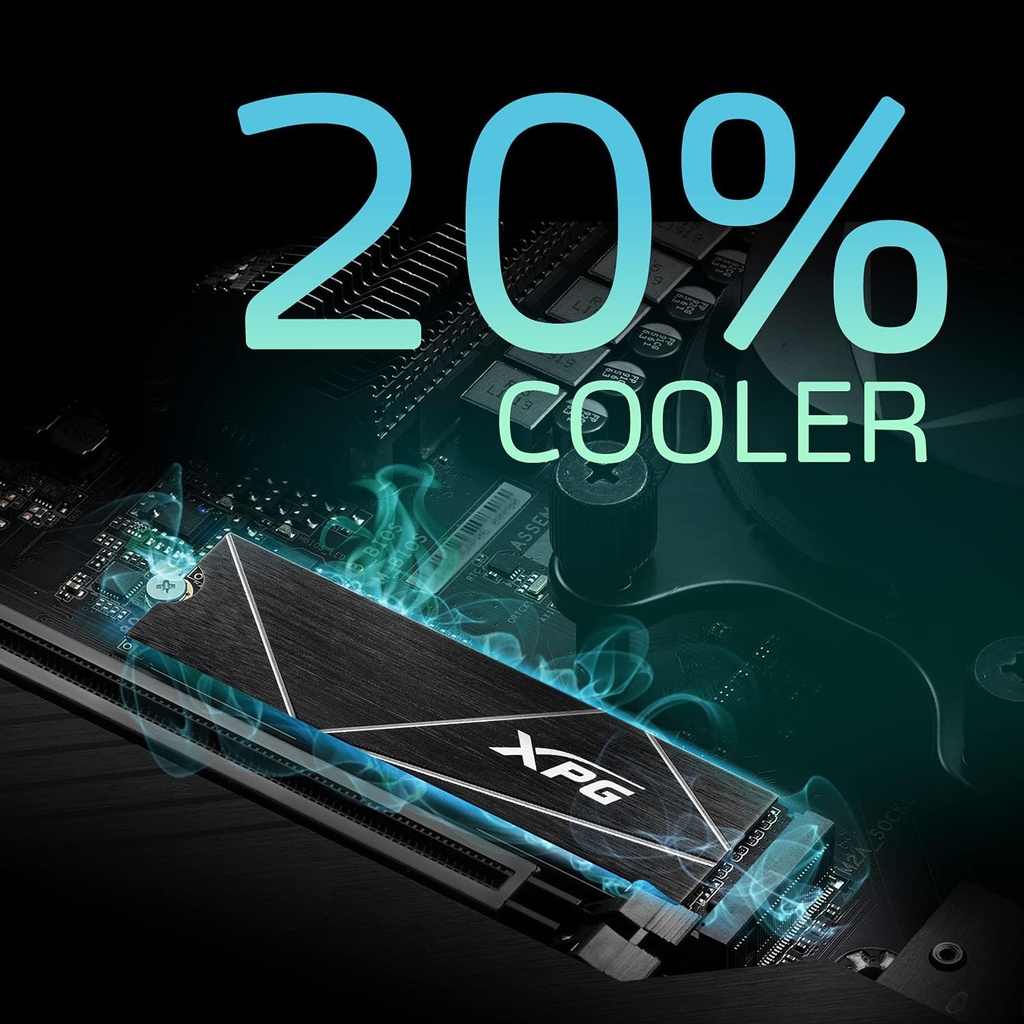 XPG Gammix S70 Blade 8TB SSD - Internal Solid State Drive - Black