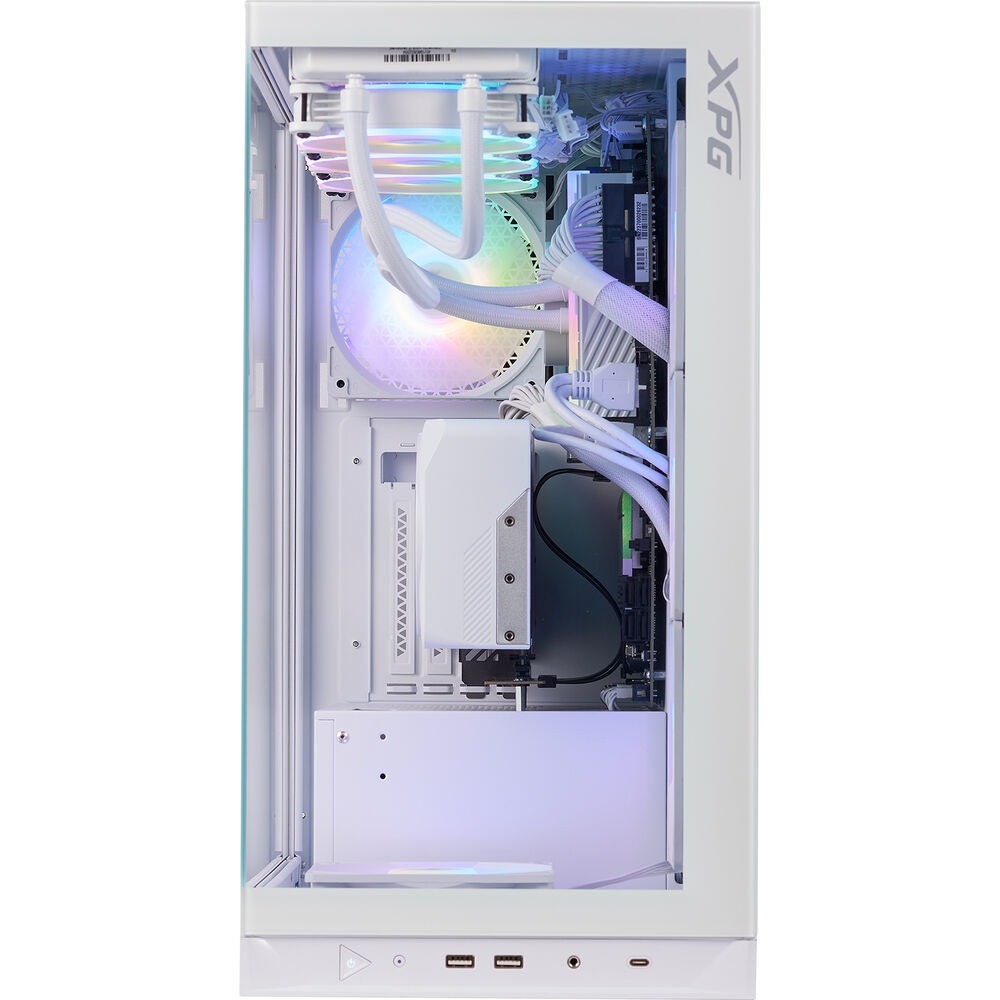 XPG INVADER X Mid-Tower PC Chassis - White