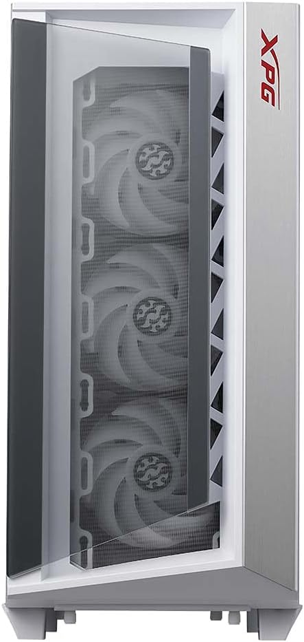 XPG Cruiser Super Mid-Tower Chassis (with 3 ARGB Fans) PC Case - White