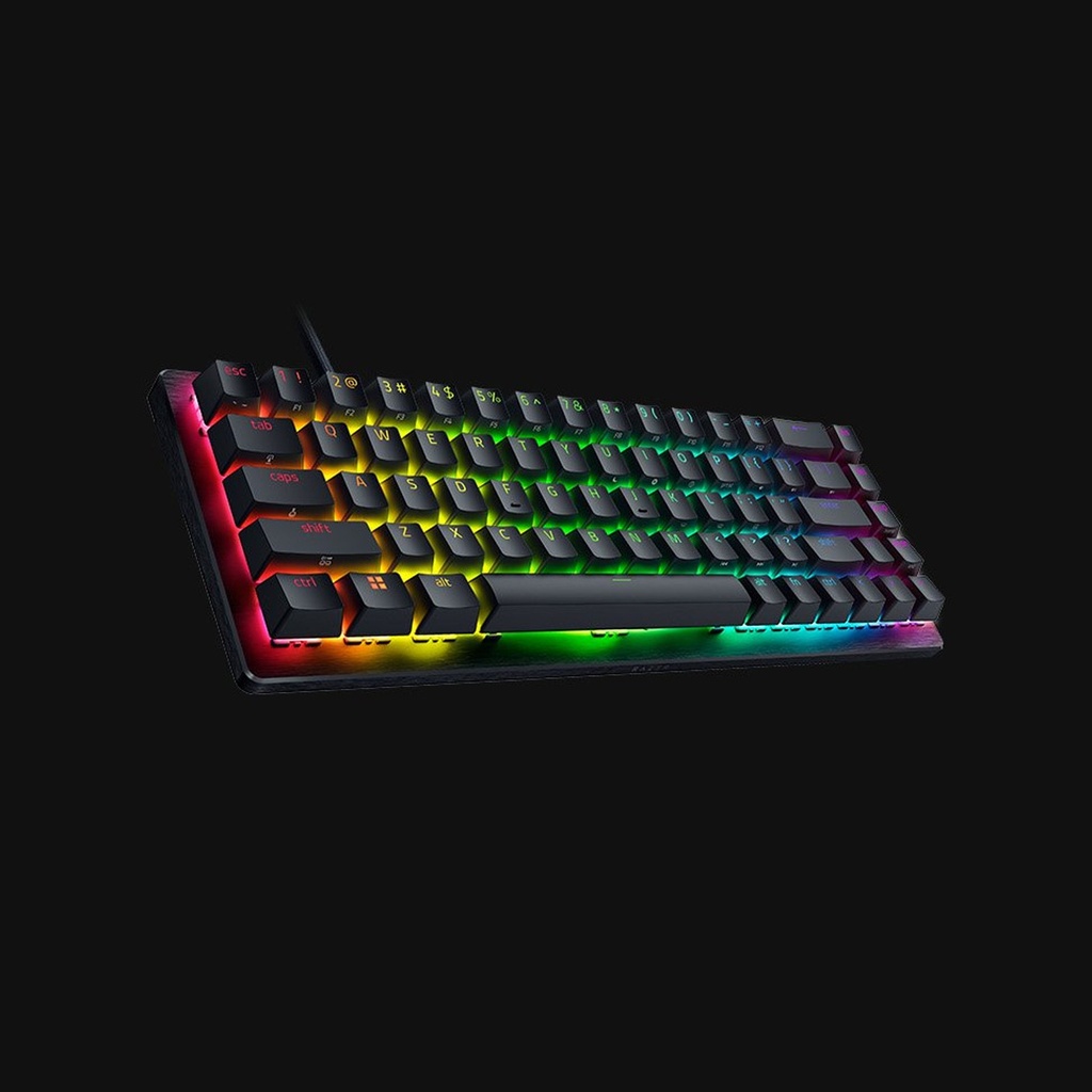 Razer Huntsman V3 HE Magnetic Mini 65%, 8KHz Esports Gaming Keyboard, English (US) - Black