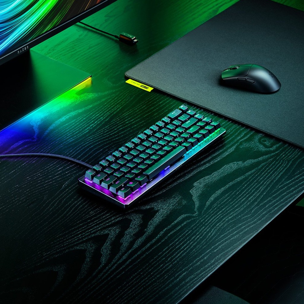 Razer Huntsman V3 HE Magnetic Mini 65%, 8KHz Esports Gaming Keyboard, English (US) - Black