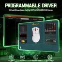Attack Shark V3 wired+ Wireles s & Bluetooth 1K Polling Rate - Black