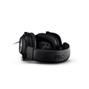 Logitech Pro X Wired 7.1 Gaming Headsetwith Blue VO!CE Detachable Microphone, 50MM Leatherette Earpads, for PC, PlayStation®, Xbox®, Nintendo Switch™, Mobile Devices, Black | 981-000818