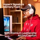 HyperX Cloud III Wired Gaming Headset Angled 53mm Driver For PC, PS5, PS4 Xbox Series X|S, Xbox One Nintendo Switch & Mobile -White