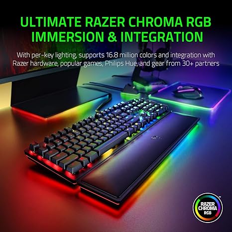 Razer Huntsman Elite Color Mechanical Gaming Keyboard RZ03-0187 