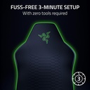 Razer Gaming Chair Covers Made for Razer Iskur V2 X, Extremely Durable, Fully Washable, Soft Velvet Fabric, 3 Minute Setup, Protection Against Dirt, Grizz, Spills & Scratches, Black | RC81-04430100-R3M1