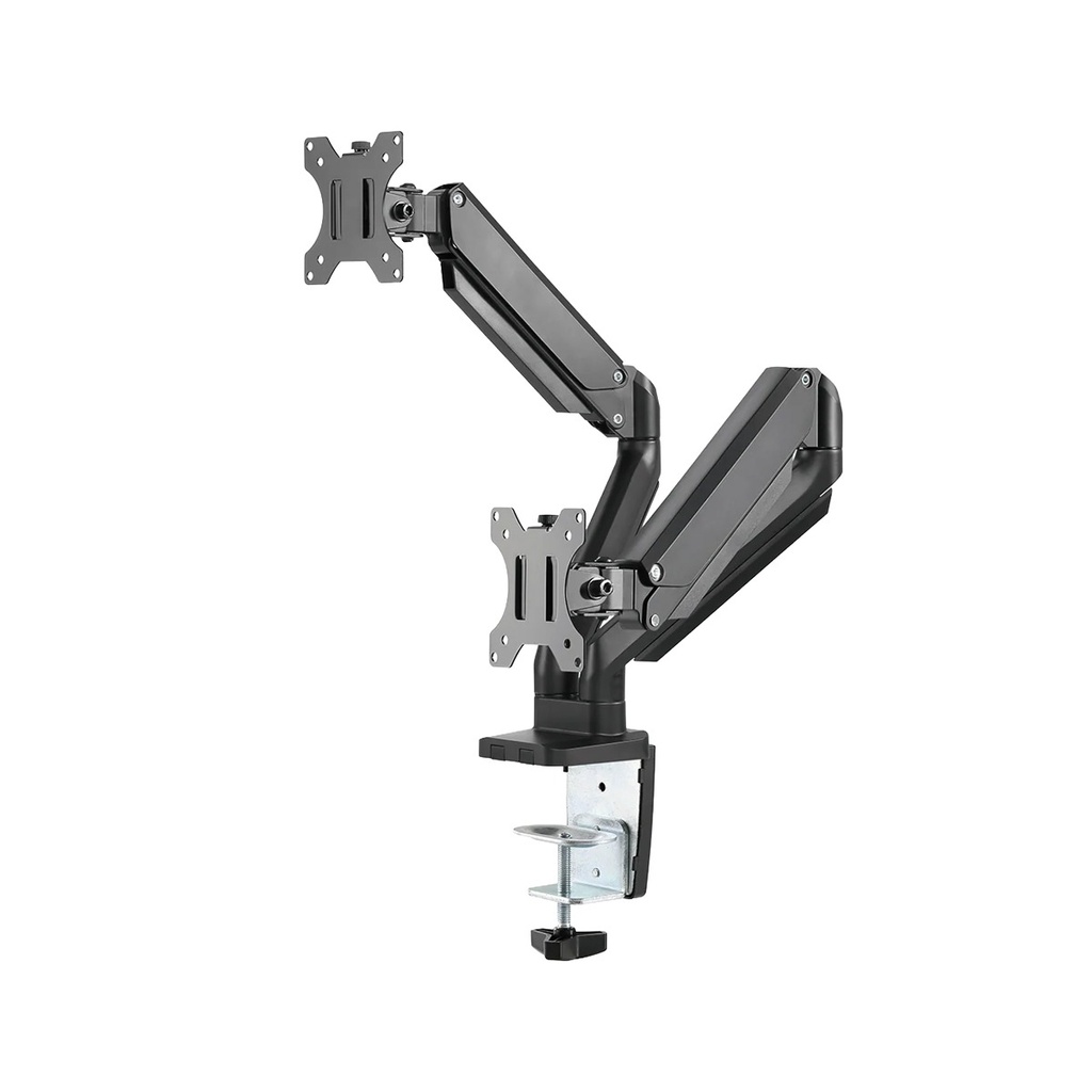 Twisted Minds Dual Monitor Arm with Dual 3.0 USB Port (17"-32" Flat & Curved Monitors)