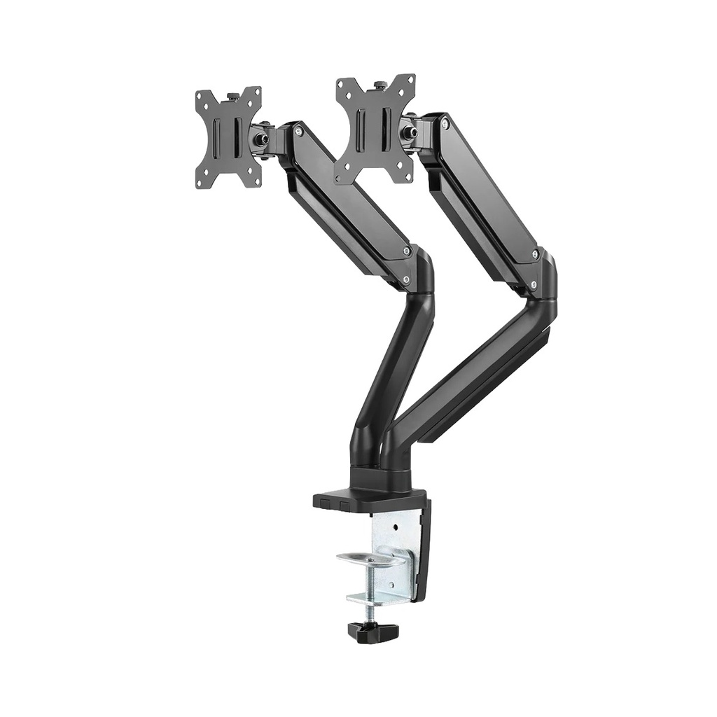 Twisted Minds Dual Monitor Arm with Dual 3.0 USB Port (17"-32" Flat & Curved Monitors)