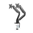 Twisted Minds Dual Monitor Arm with Dual 3.0 USB Port (17"-32" Flat & Curved Monitors)