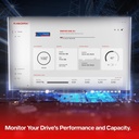 SanDisk WD Blue SN5100 1TB NVMe SSD PCIe 4.0, Read Speeds Up to 7,100MB/s