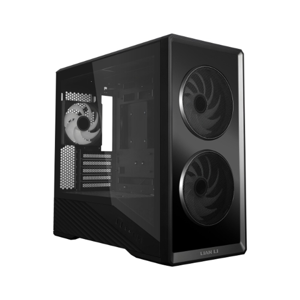 LIAN LI Vector V150 INF Infinity Micro ATX Gaming Case - Black (3 ARGB Fans Included)