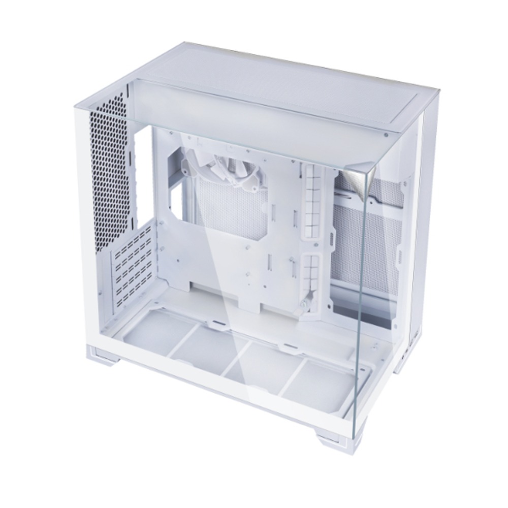 LIAN LI O11 Vision-M Micro ATX Gaming Case -White (1 Fan Included)