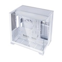 LIAN LI O11 Vision-M Micro ATX Gaming Case -White (1 Fan Included)