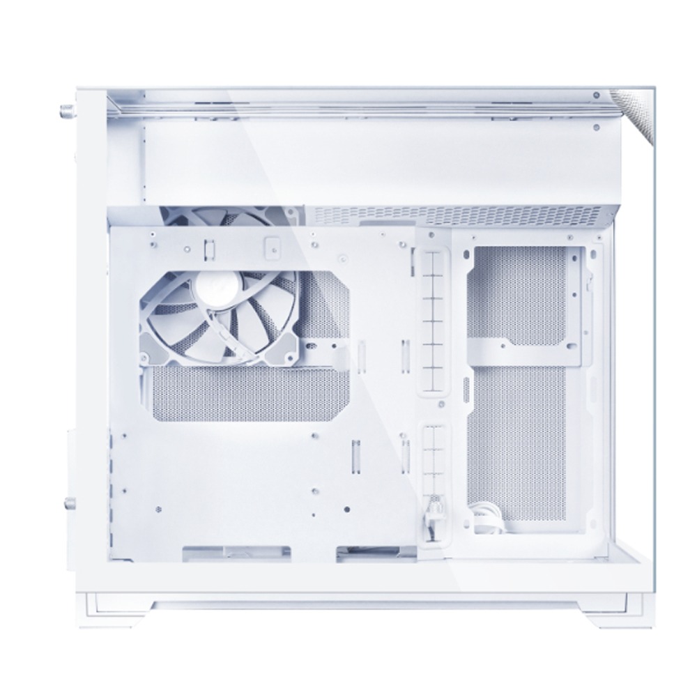 LIAN LI O11 Vision-M Micro ATX Gaming Case -White (1 Fan Included)