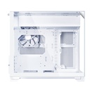 LIAN LI O11 Vision-M Micro ATX Gaming Case -White (1 Fan Included)
