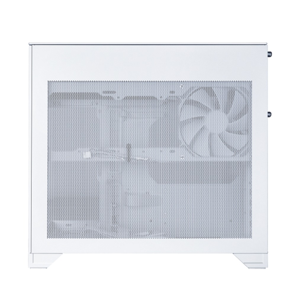 LIAN LI O11 Vision-M Micro ATX Gaming Case -White (1 Fan Included)