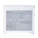 LIAN LI O11 Vision-M Micro ATX Gaming Case -White (1 Fan Included)