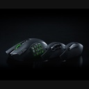Razer Naga V3 Pro Wireless/BT/Wired MMO Gaming Mouse, 5K DPI, Up to 280 Hours (BT) Battery life, Gen-4 Optical Mouse Switches - Black