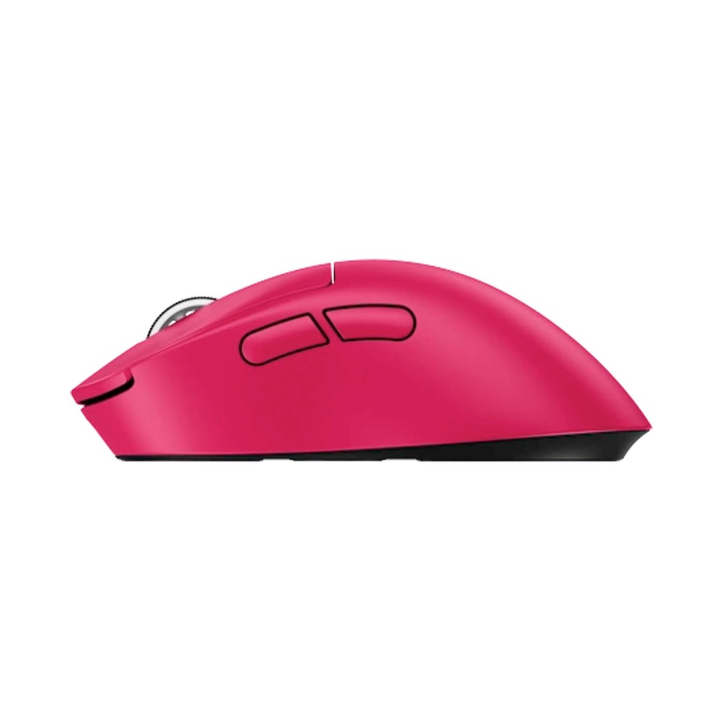 Logitech Pro X SuperLight 2 DEX Wireless/Wired Robust Lightspeed Gaming Mouse, 44,000 DPI Hero 2 Sensor, Upto 95 Hrs Battery Life - Magenta
