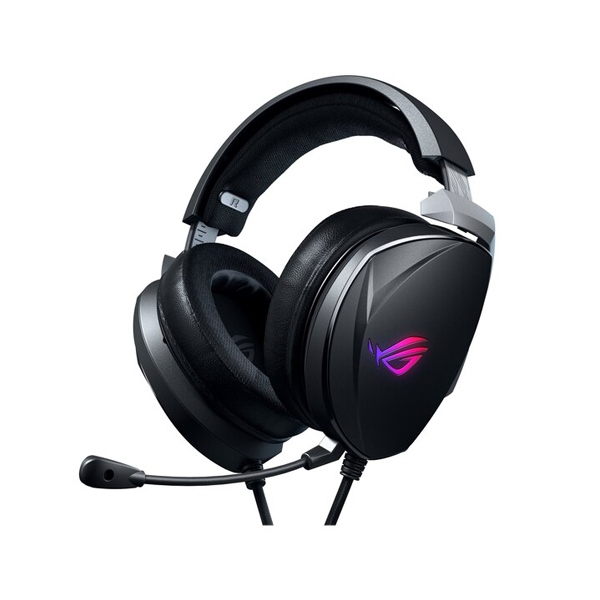 ASUS ROG Theta 7.1 RGB Gaming Headset, 7.1 Surround Sound, 8 Essence Drivers & Virtual Subwoofers, AI Noise-Cancelling Mic, Hybrid Ear Cushions, USB-C, Compatible with PC, Mac, PS5, Switch Black
