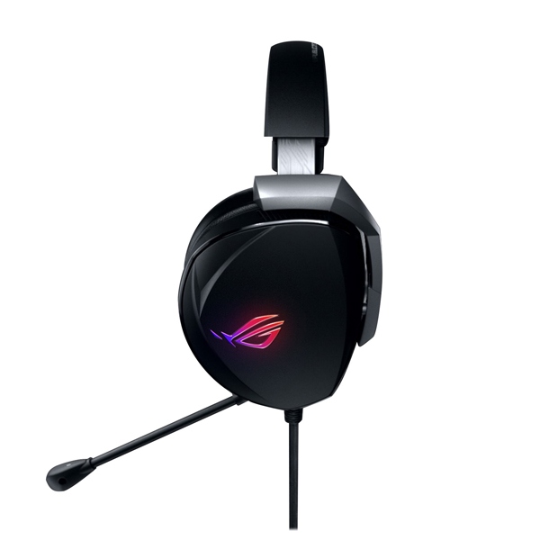 ASUS ROG Theta 7.1 RGB Gaming Headset, 7.1 Surround Sound, 8 Essence Drivers & Virtual Subwoofers, AI Noise-Cancelling Mic, Hybrid Ear Cushions, USB-C, Compatible with PC, Mac, PS5, Switch Black