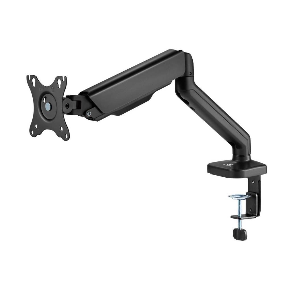 Gamertek Pivot Core Single Monitor Arm - Black (Fit Screen Size 17" - 32")
