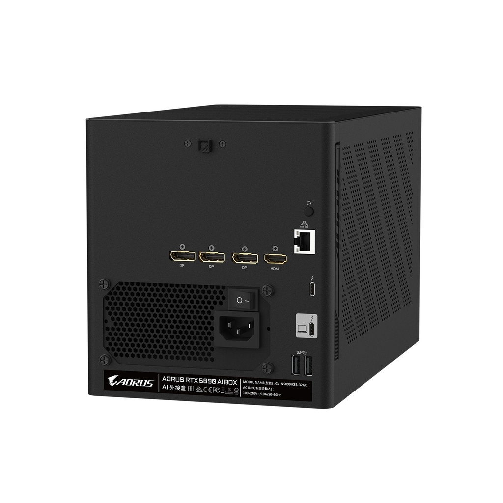 Gigabyte Aorus GeForce RTX 5090 AI Box 32GB GDDR7 Graphics Card