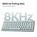 Keychron Q16 HE 8K 65% Wired Magnetic Switch Gaming Keyboard - Light Green