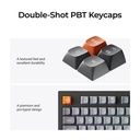 Keychron K10 Max QMK 100% Wireless RGB Mechanical Gaming Keyboard Red Switch 100% Us Layout - Black