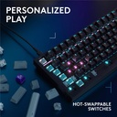 Logitech G316 X 98 RGB Lighting Wired Mechanical 8KHz Gaming Keyboard Tactile Switch - Black