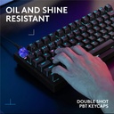 Logitech G316 X 98 RGB Lighting Wired Mechanical 8KHz Gaming Keyboard Tactile Switch - Black