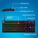 Logitech G316 X 98 RGB Lighting Wired Mechanical 8KHz Gaming Keyboard Tactile Switch - Black