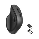 Keychron M6S-A1 Upto 1000Hz, DPI Upto 26000 ,Baterry Life Upto 180H Bluetooth /Wireless Super Ergonomic Gaming Mouse - Black