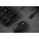 Keychron M6-A1 2.4 GHz Bluetooth /Wireless Super Ergonomic Gaming Mouse - Black