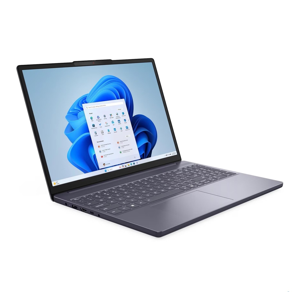 Lenovo IdeaPad Slim 3 15IRH10R Laptop, Intel Core 7 240H Processor, 16GB RAM DDR5, 512GB SSD NVMe, Integrated Intel Graphics, 15.3" WUXGA IPS Display, Backlit Keyboard, Windows 11 Pro (License) - Luna Grey