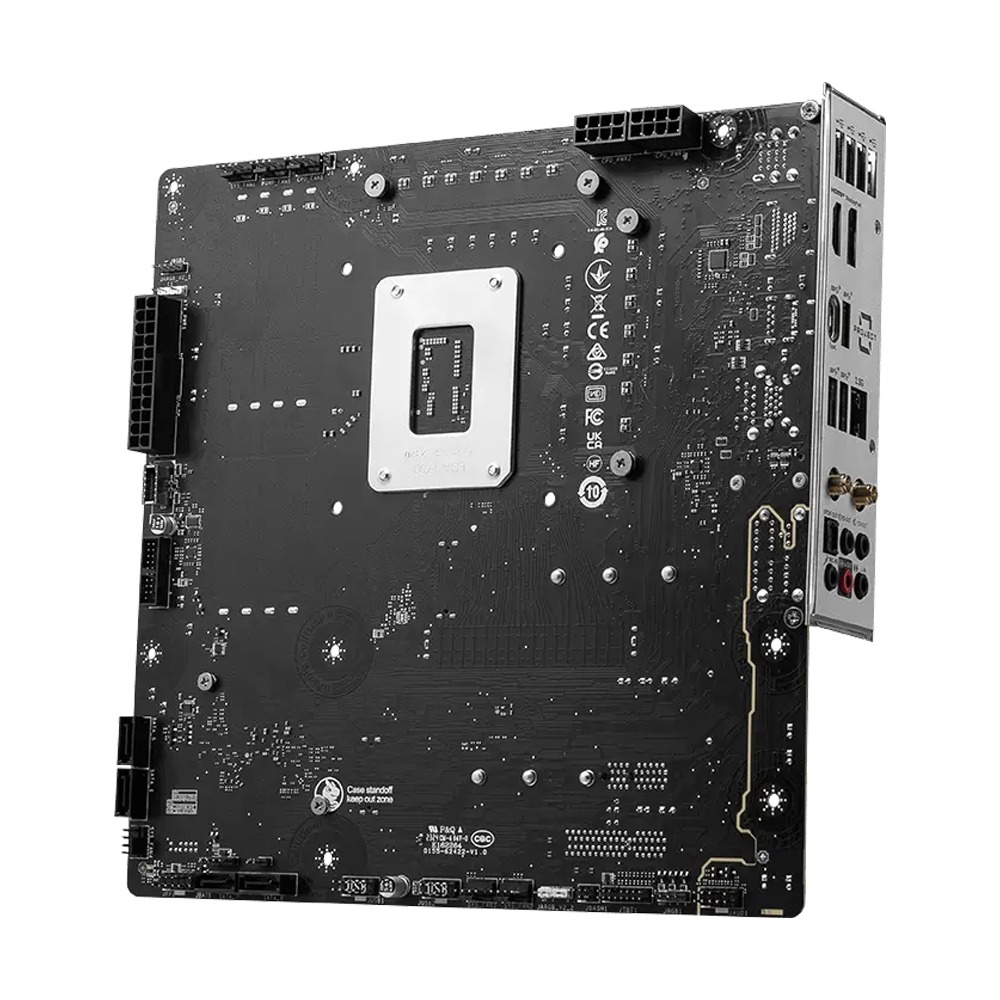 MSI Intel B760M PROJECT ZERO DDR5 Motherboard - White