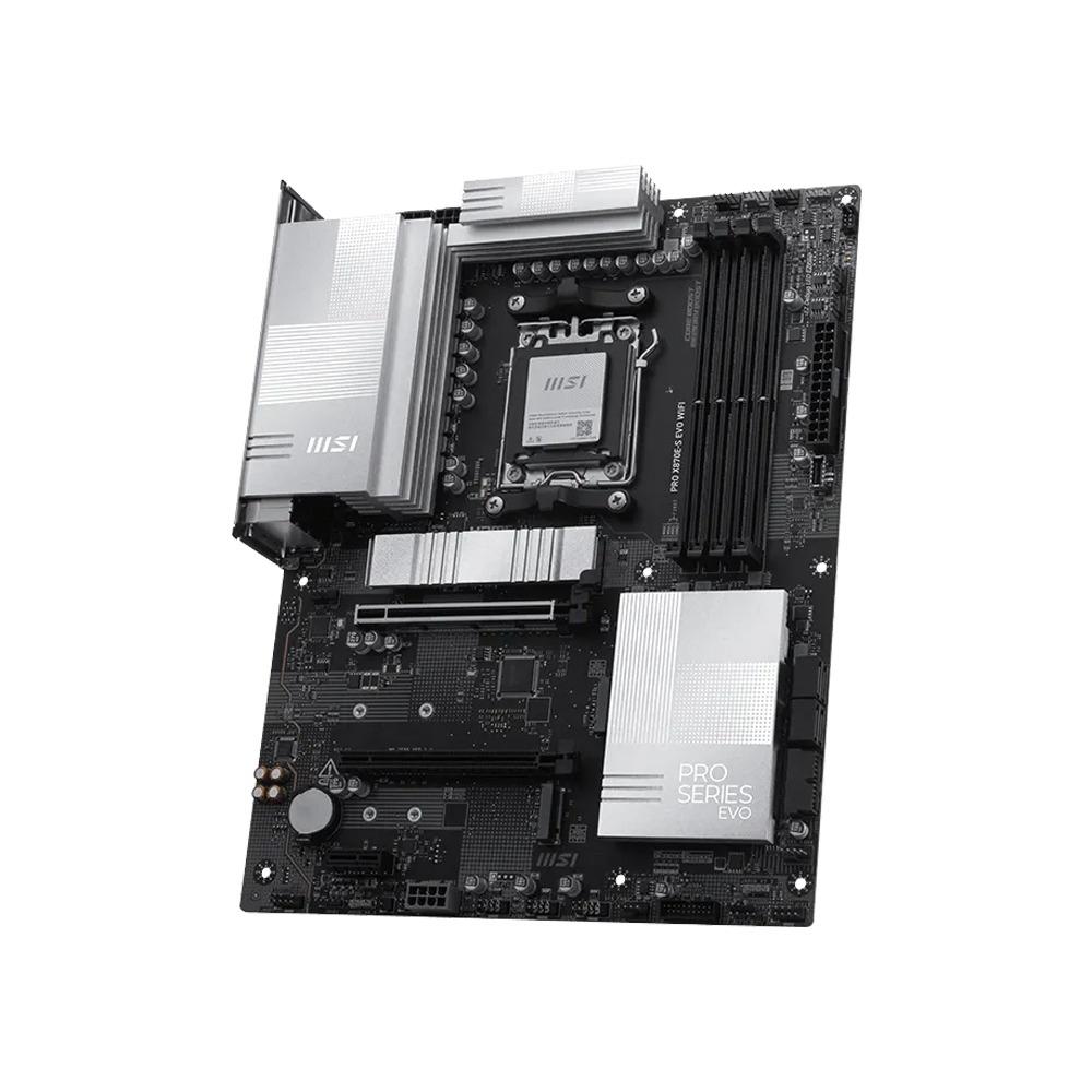 MSI AMD PRO X870E-S EVO WIFI DDR5 Gaming Motherboard