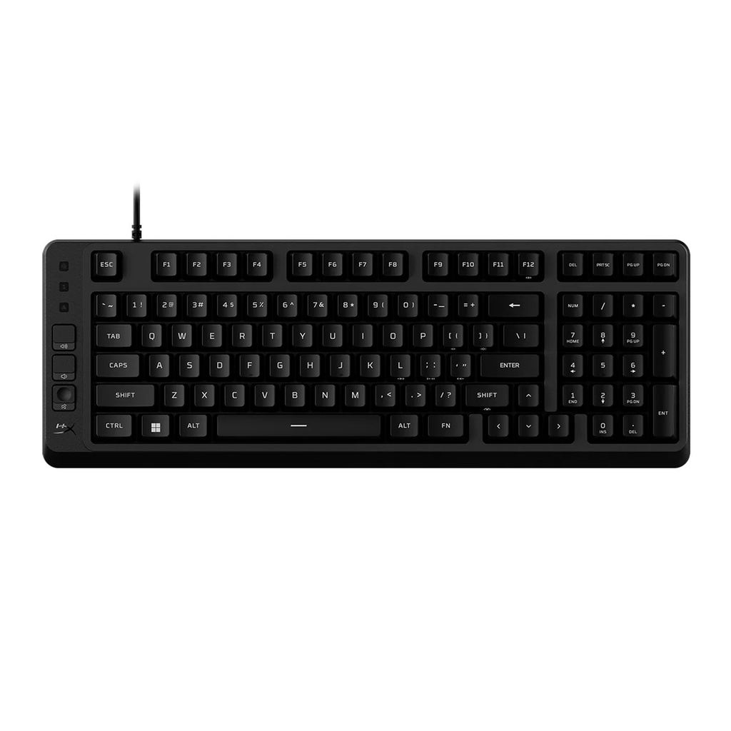 HyperX Eve 1800 RGB Wired Gaming Keyboard Membrane Switches For PC, PS5, Xbox Series X|S Xbox One (US Layout) - Black