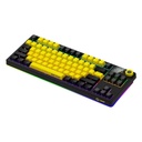 Lorgar Pro KBP70TKLW RGB Wireless TKL Mechanical Gaming Keyboard Toxic Purple Linear Switch EN Layout - Yellow