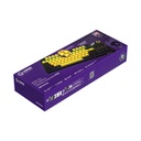 Lorgar Pro KBP70TKLW RGB Wireless TKL Mechanical Gaming Keyboard Toxic Purple Linear Switch EN Layout - Yellow
