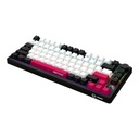Lorgar Pro KBP7075W RGB 75% Wireless Mechanical Gaming Keyboard Toxic Purple Linear Switch EN Layout - Black