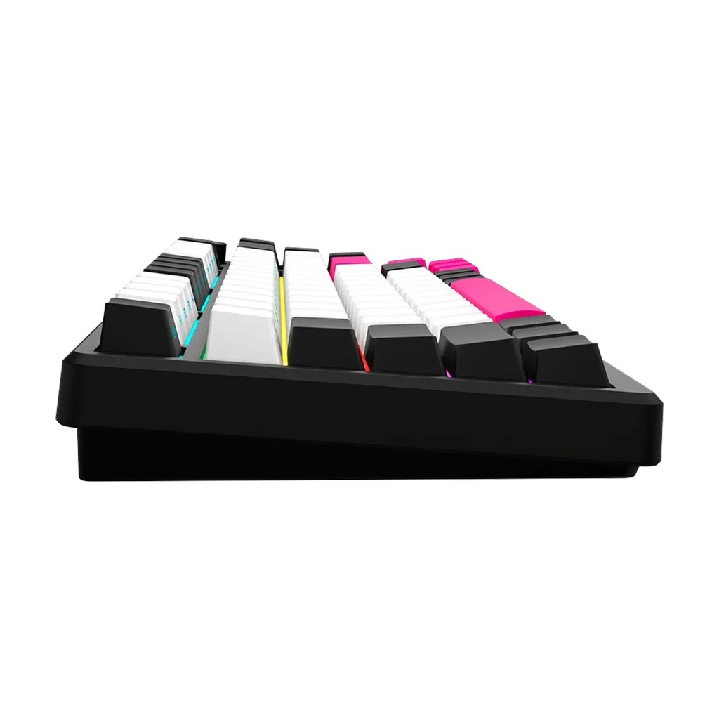 Lorgar Pro KBP7075W RGB 75% Wireless Mechanical Gaming Keyboard Toxic Purple Linear Switch EN Layout - Black