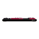 Lorgar Pro KBP7075W RGB 75% Wireless Mechanical Gaming Keyboard Toxic Purple Linear Switch EN Layout - Black
