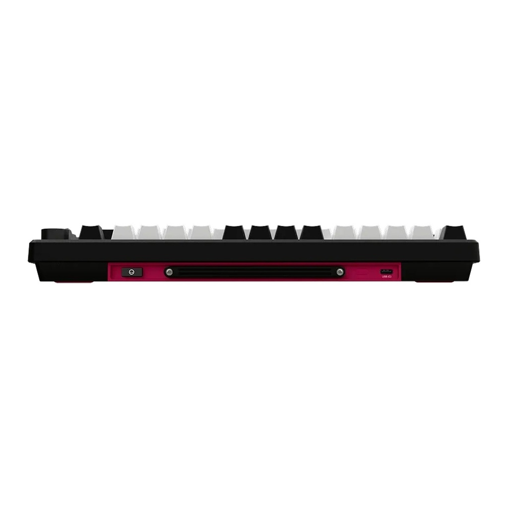 Lorgar Pro KBP7075W RGB 75% Wireless Mechanical Gaming Keyboard Toxic Purple Linear Switch EN Layout - Black