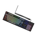 Lorgar Advanced Azar 514 RGB Wired Mechanical Gaming Keyboard Linear Dream Switches - Black