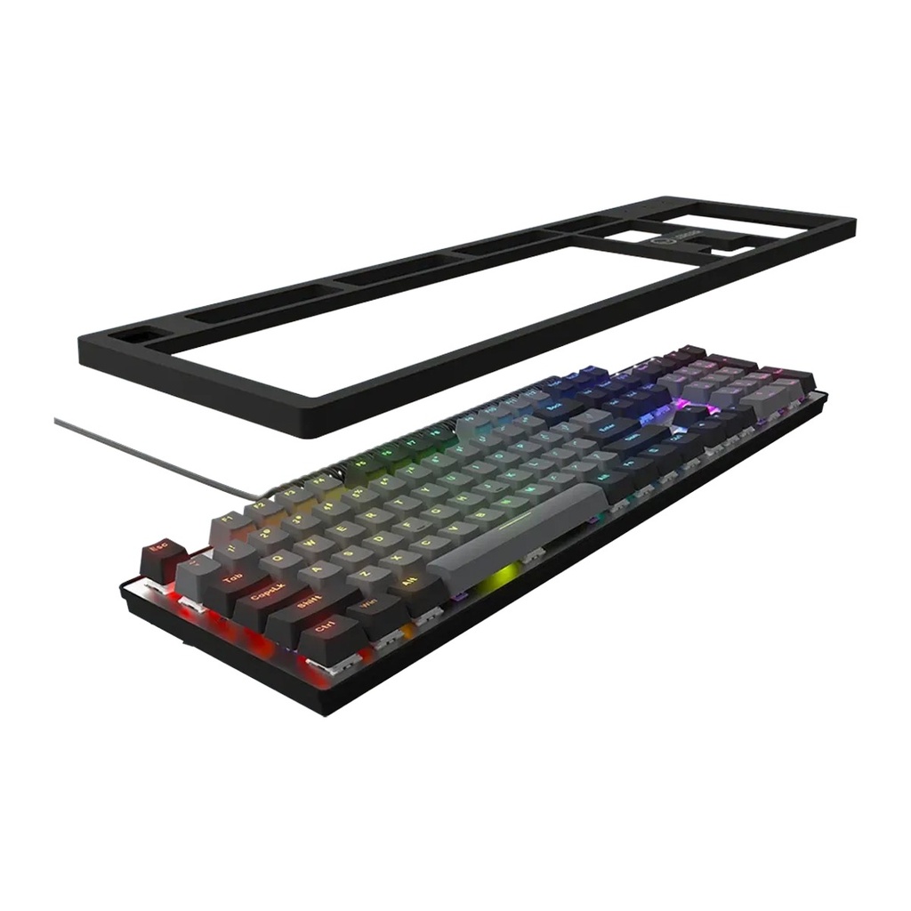 Lorgar Advanced Azar 514 RGB Wired Mechanical Gaming Keyboard Linear Dream Switches - Black