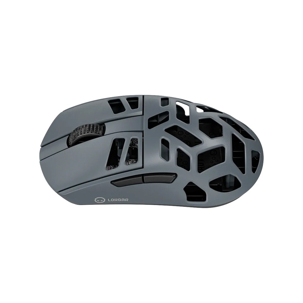 Lorgar Elite MSE90W 6 Buttons 26K DPI, Pixart PAW3395, Magnesium Alloy Wireless Gaming Mouse - Dark Grey
