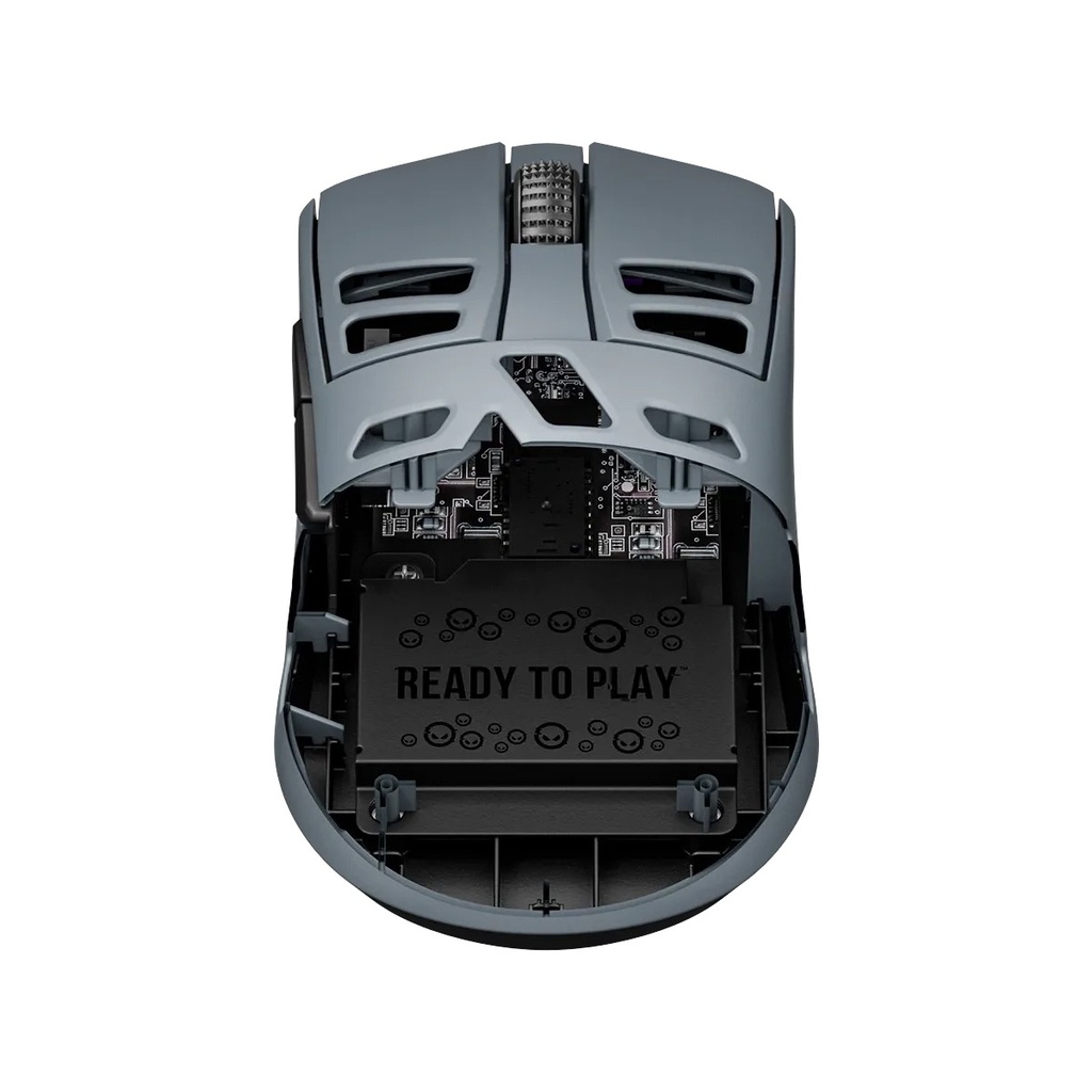 Lorgar Elite MSE90W 6 Buttons 26K DPI, Pixart PAW3395, Magnesium Alloy Wireless Gaming Mouse - Dark Grey